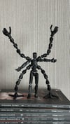Lucky 13 Aksiyon Figürü Robot Oyuncak 13cm Siyah Siyah ve Mekanik Kol Eklentisi Seti