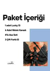Lucky 13 Aksiyon Figürü Robot Oyuncak 13cm Siyah Melek Kanatları ve Aksesuar Paketi