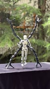 Lucky 13 Aksiyon Figürü Robot Oyuncak 13cm Şeffaf Siyah ve Mekanik Kol Eklentisi Seti