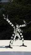 Lucky 13 Aksiyon Figürü Robot Oyuncak 13cm Mekanik Kollu Beyaz