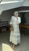 Candy Etekli Takım-Beyaz