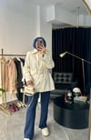 Elisa Tasarım Trençkot Ekru