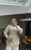 Helena Tasarım Gömlek -Bej