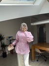 Helena Tasarım Gömlek -Pembe 