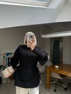 Helena Tasarım Gömlek -Siyah