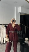 İthal Tasarım Chanel Takım Bordo