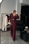 İthal Tasarım Chanel Takım Bordo