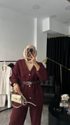 İthal Tasarım Chanel Takım Bordo