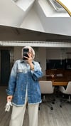 İthal Tasarım Denim Ceket 