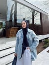 İthal Tasarım Luxury Denim Ceket 