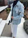 İthal Tasarım Luxury Denim Ceket 