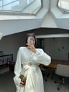 Lilyum Tasarım Elbise- Beyaz