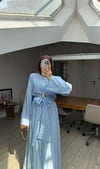 Lilyum Tasarım Elbise- Mavi