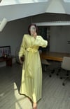 Lilyum Tasarım Elbise- Sarı