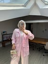 Mia Cep Detaylı Tasarım Takım/Pembe 