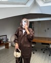 Mia Tasarım Scuba Takım Kahve