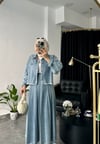 Mıu Mıu Denim Etekli Takım