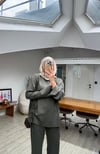 Mukta Büzgü Detaylı Oysh Takım Haki