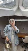 Özel Tasarım İnci Denim Ceket