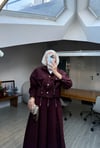 Özel Tasarım Ragini Etekli Takım Bordo