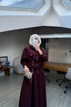 Özel Tasarım Ragini Etekli Takım Bordo