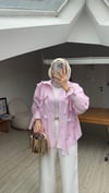 Pearly Tasarım Gömlek-Pembe 