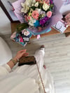 Pera İkili Tensel Kimono Takım - Beyaz 