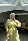 Pera İkili Tensel Kimono Takım - Sarı 