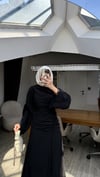 Sofia Tasarım Tensel Elbise Siyah