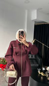 Tasarım Cindy Takım Bordo