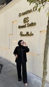 Tasarım Linda Takım-Siyah
