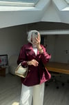 Tasarım Live  Ceket-Bordo