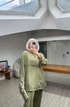 Vual Modal Spor Takım - Olive