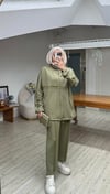 Vual Modal Spor Takım - Olive