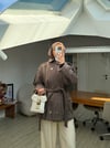 Yeni Model Rana Kaşe Kaban Vizon