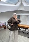Yeni Pelerinli Tasarım Trençkot Haki