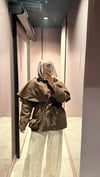 Yeni Pelerinli Tasarım Trençkot Kahve