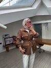 Yeni Sezon Puf Mont Kahverengi