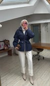 Yeni Sezon Puf Mont Lacivert