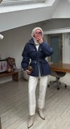 Yeni Sezon Puf Mont Lacivert