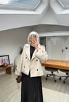 Yeniii Premium Kruvaze Trençkot Bej
