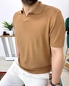  Camel Polo Yaka Triko Tshirt T0009