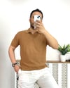  Camel Polo Yaka Triko Tshirt T0009