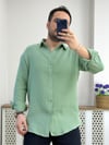Çağla Oversize Müslin Gömlek G0041
