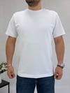 Clas Bisiklet Yaka Beyaz T-shirt T0031