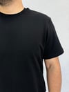 Clas Bisiklet Yaka Siyah T-shirt T0032