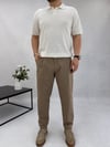 Comfort Ekru Örme Tshirt T0027