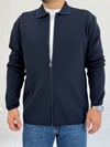 Fermuarlı Lacivert Hırka K0026