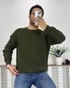 Haki Örme Kazak K0014