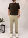 Kahverengi Triko T-shirt T0030
